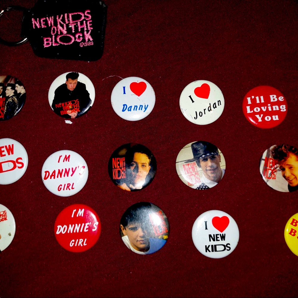 New kids on the block pins!
